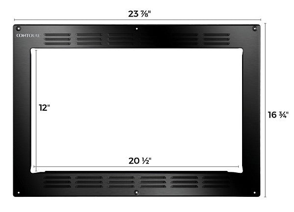 National Contoure Microwave Oven Trim Kit - RV-TRIM8B