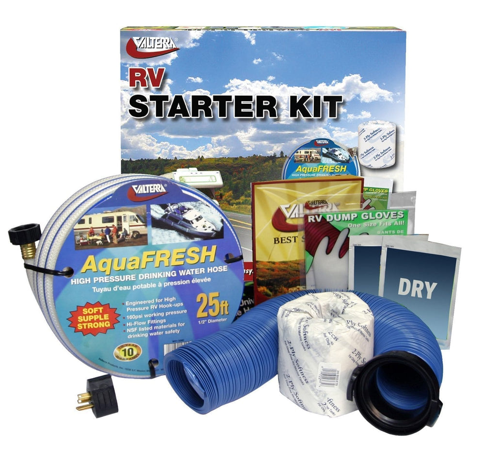 Valterra RV Starter Kit, Standard, with Pure Power, Boxed
