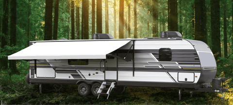 Velarium 16' White Vinyl Canopy - Boxed Drop VCB1600100