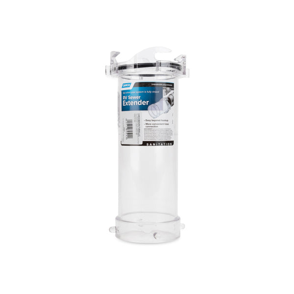 Camco RV Sewer Hose Straight Adapter w/ Lug and Bayonet Fittings