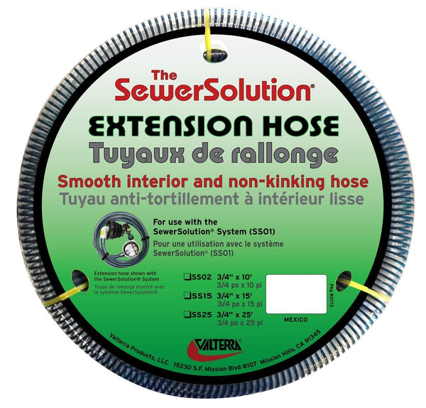 Valterra SewerSolution® Extension Hose, 15′