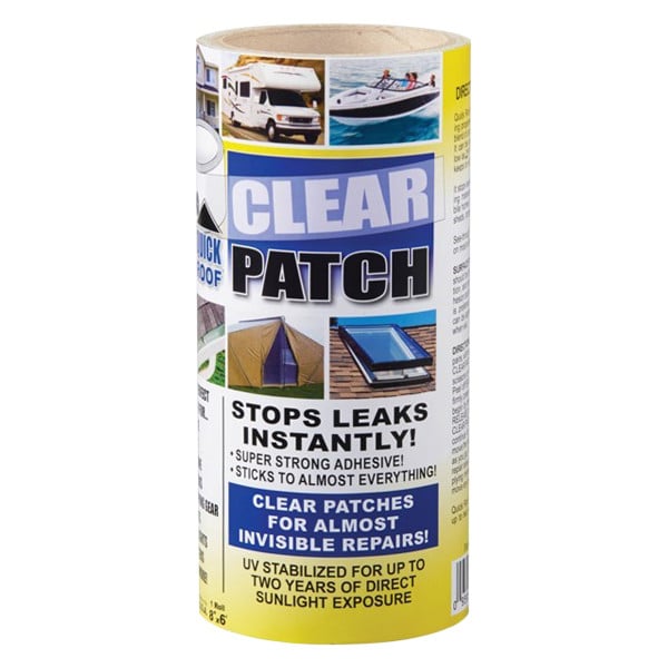 Cofair Prod Quick Roof™ Multi-Purpose Clear Roll Tape (8"W x 6'L)