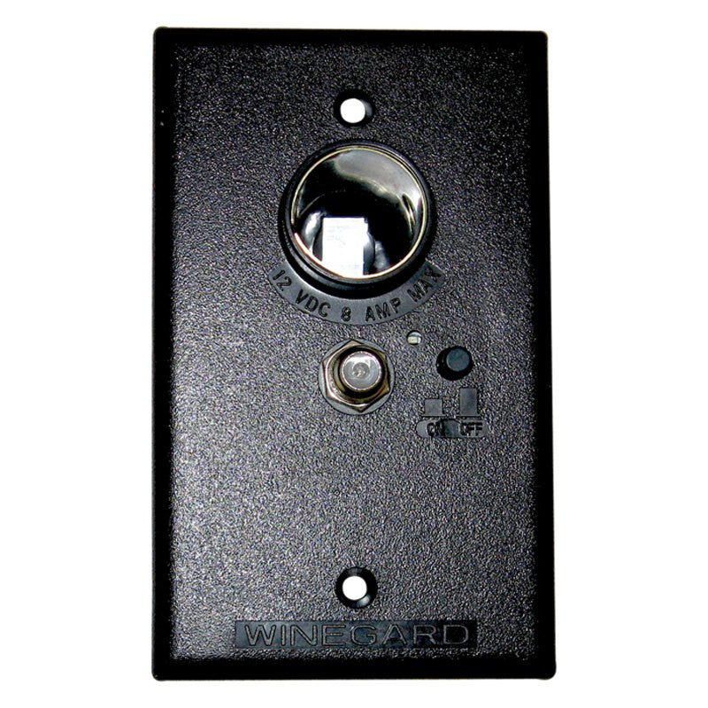 Winegard Wall Plate Power Supply, 2-way, Cable Input