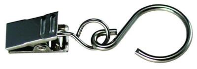 JR Products , Clip w/Hook Party Light Holder Stainless Steel, Set