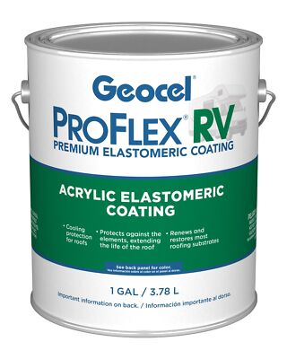 Geocel ProFlex® RV Premium Elastomeric Finish Coat White