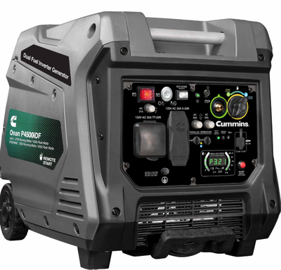 Cummins Onan P4500iDF Dual-Fuel Inverter Generator - EPA Only