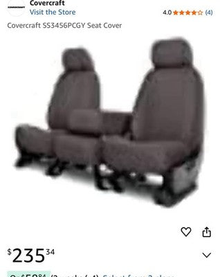 Covercraft First Row SeatSaver Seat Covers SS3456PCGY