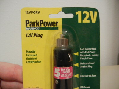 Marinco ParkPower by 12V Plug
