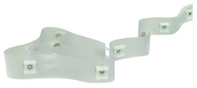 JR Products® 81365 - White Plastic Sew-In Slide Tape