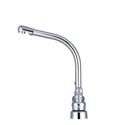 Dura Faucet Chrome Classical Hi-Rise RV Kitchen Faucet