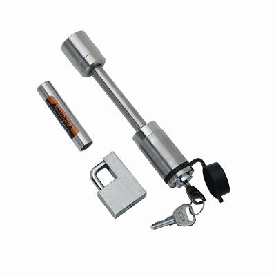 Bulldog Fulton Trailer Hitch Lock, Fits 1-1/4 Inch & 2