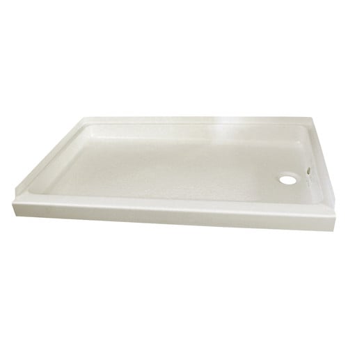 Recreation S.Recreation 24"x36" Modern White Plastic Shower Pan