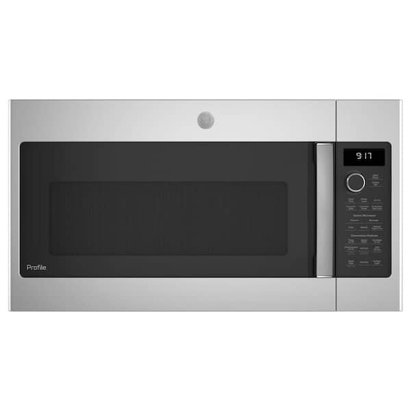 GE Appliances Profile™ 1.7 Cu. Ft. Convection Over-the-Range Microwave Oven