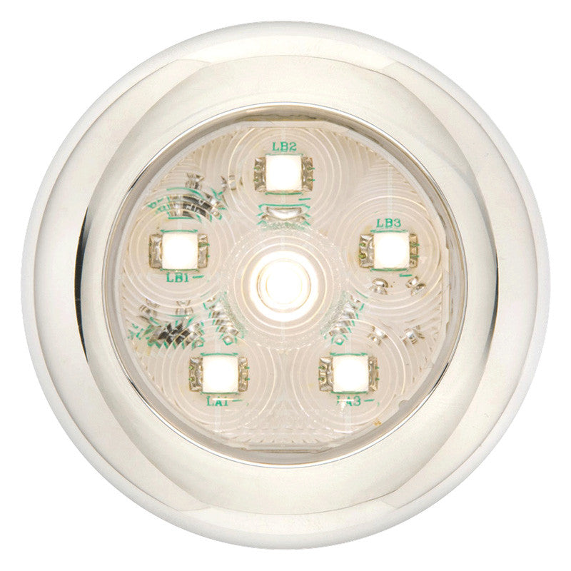 Optronics Clear Round Sealed LED Utility